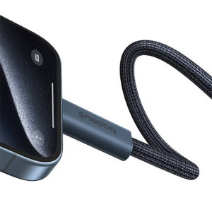 Baseus Flash Series 2, USB-C Male la USB-C Male, 1 m, 240W, Black