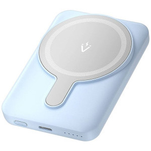 Baterie externa Vention 5000 mAh, magnetic wireless, 1x USB-C, blue