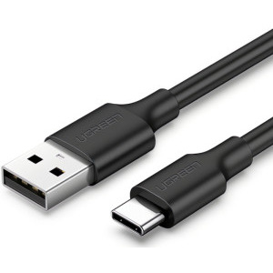 Ugreen US287, USB Male la USB-C Male, 2 m, Black