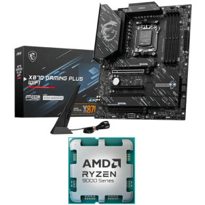 AMD Ryzen 7 9800X3D 4.7GHz + MSI X870 GAMING PLUS WIFI