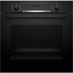 Cuptor incorporabil Bosch HBA554EB3, Electric, 71 L, Autocuratare hidrolitica, EcoClean Direct, 3D HotAir, HotAir Gentle, Grill, Clasa A+, Negru