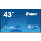 Monitor LED IIyama ProLite LH4341UHS-B2 42.5 inch UHD IPS 8 ms 60 Hz