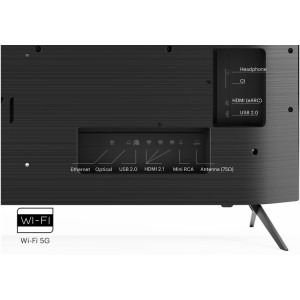 KIVI Smart TV 55U760QB Seria U760QB 139cm negru 4K UHD HDR