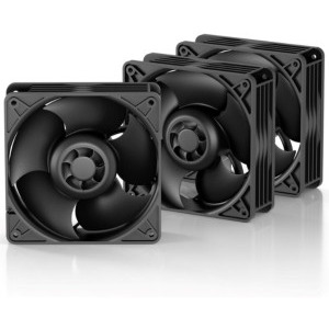 ARCTIC AC S12038-8K 120mm Black Three Fan Pack