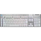 Tastatura Gaming Logitech G915 X Lightspeed RGB GL Tactile Switch Mecanica White