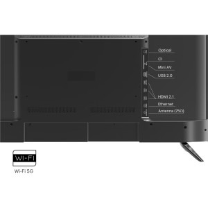 KIVI Smart TV 43U730QB Seria U730QB 109cm negru 4K UHD HDR