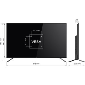 KIVI Smart TV 50U730QB Seria U730QB 127cm negru 4K UHD HDR