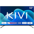 Televizor LED KIVI Smart TV 55U730QB Seria U730QB 140cm negru 4K UHD HDR