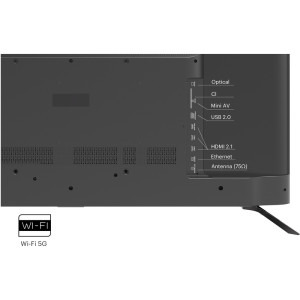 KIVI Smart TV 65U730QB Seria U730QB 165cm negru 4K UHD HDR