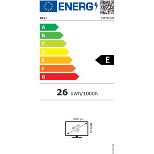 KIVI Smart TV 32F760QB Seria F760QB 80cm negru Full HD