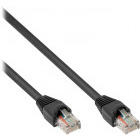 Cablu retea Inter-Tech CAT5  Patch Cable UTP 15m Black
