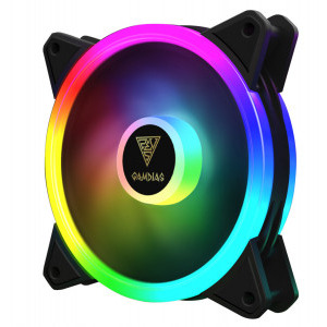 Gamdias AEOLUS M2 1204R RGB 120mm 4 Fan Pack