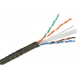 Lanberg Rola cablu UTP cat.6 305m black