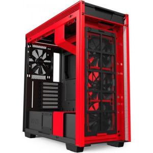 NZXT H710 Matte Black/Red