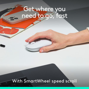 Logitech Pop Icon Combo, Bluetooth, Off-White