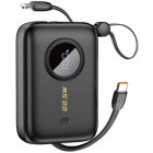 Baterie externa Dudao K14, 10.000 mAh 22.5W, 1x USB, 2x USB-C, 1x Lightning, Black