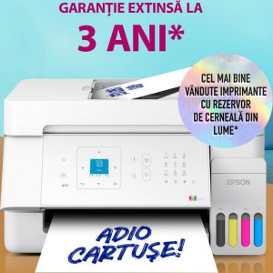 Epson EcoTank L5396, InkJet CISS, Color, Format A4, Retea, Wi-Fi, Fax