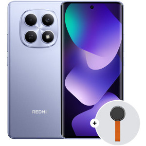 Xiaomi Redmi Note 15, 256GB, 8GB RAM, Dual SIM, 4G, Tri-Camera, Purple + Woven Strap Ring Stand