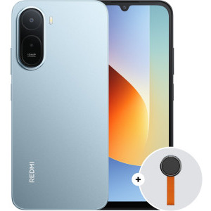 Xiaomi Redmi A7 Pro, 64GB, 4G RAM, Dual SIM, 4G, Tri-Camera, Mist Blue + Woven Strap Ring Stand