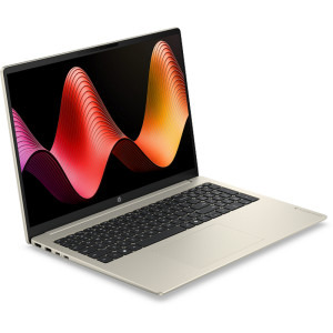 HP 16'' OmniBook 3 16-by0019nn, 1920 x 1200 IPS, Procesor AMD Ryzen™ 5 40 (4M cache, up to 4.3 GHz), 16GB LPDDR5, 512GB SSD, AMD Radeon 610M, Free DOS, Warm Gold