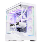 PC Gaming DRAGON Prime Alb, AMD Ryzen 5 7500X3D 4.0GHz, 32GB DDR5, 1TB SSD, RTX 5070 12GB GDDR7, Iluminare RGB