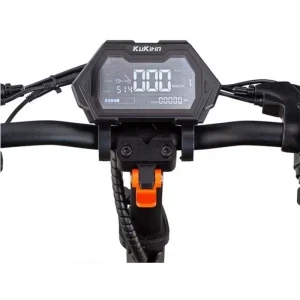 KuKirin Trotineta electrica G2 Master, Putere 2x 1000 W, Autonomie 70 km, Viteza max 60 km/h, Greutate max 120 kg, Roti 10 inch, Negru