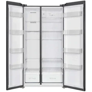 TCL RP505SSE2, 505 L, Clasa E, Total No Frost, Inverter, AAT, Swing Flow, Control electronic, 177 cm, Gri