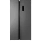 Frigider Side By Side TCL RP505SSE2, 505 L, Clasa E, Total No Frost, Inverter, AAT, Swing Flow, Control electronic, 177 cm, Gri