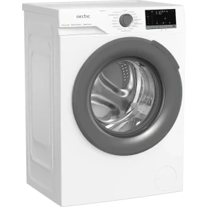 Arctic APLM2WFSU28411WGS, Slim, 8 kg, 1400 RPM, Clasa A, Silent Inverter, ExtraSteam, IronExpress, Alb
