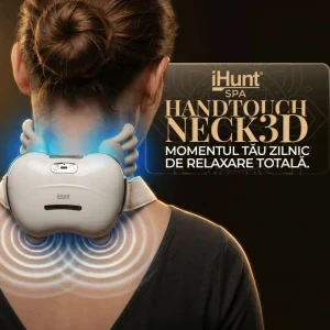 iHunt Aparat de masaj cervical HandTouch Neck 3D, Incalzire