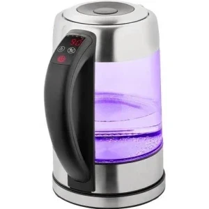 ECG RK1777, 2200W, 1.7L, Inox/Negru