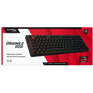 HyperX Origins 2 1800 RGB Black HyperX Linear Red Switch Mecanica