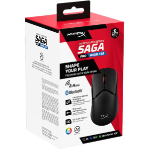 HyperX Pulsefire Saga Pro RGB Black