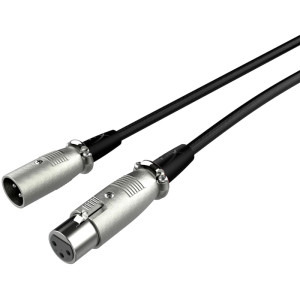 HyperX XLR Male - XLR Female, 3m, negru