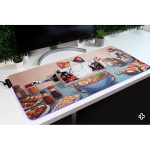 QwertyKey Lucky Neko Ramen RGB