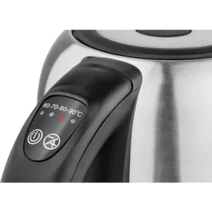 ECG RK1785, 2000W, 1.7L, Inox/Negru
