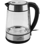 Fierbator ETA Crystela Digi 7153, 2200W, 1.7L, Negru/Inox