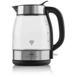 ETA Crystina 5153, 2200W, 1.7L, Negru/Inox