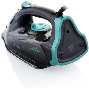 ETA Fier de calcat Tiara II 3269, 2600W, 40g/min, Negru/Albastru
