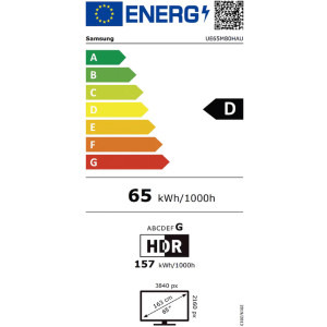 Samsung Smart TV MiniLED UE65M80H Seria M80H 163cm 4K UHD HDR