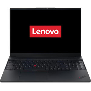Lenovo 16'' ThinkPad E16 Gen 4, WUXGA IPS, Procesor AMD Ryzen™ AI 5 430 (8M Cache, up to 4.50 GHz), 16GB DDR5, 512GB SSD, AMD Radeon 840M, No OS, Black