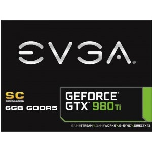 EVGA GeForce GTX 980 Ti Superclocked 6GB GDDR5 384-bit