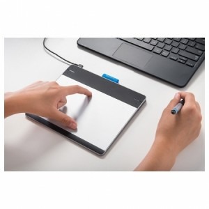 WACOM Intuos Manga, Pen&Touch S, argintiu