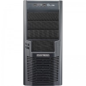 Cooler Master Elite 430 black, red LED fan