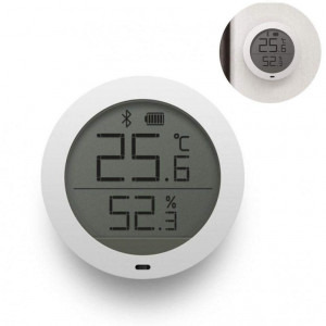 Xiaomi Senzor de temperatura si umiditate Mi, Afisaj digital, Bluetooth, control prin aplicatie