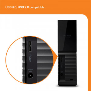 WD My Book New 14TB USB 3.0 Black