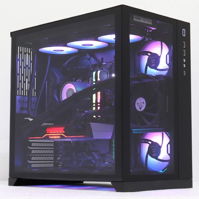 PC Gaming Lightbringer, AMD Ryzen 9 5950X 3.4 GHz, 16 nuclee, 32GB DDR4, 2TB SSD + 500GB SSD, PowerColor RX 6900 XT OC Liquid Cooled 16GB GDDR6, Iluminare RGB, Windows 10 Home preinstalat (Game Ready)