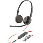 Casti Poly Office/Call Center, Blackwire 3225 Stereo USB-C