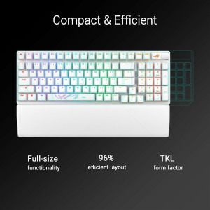 ASUS ROG Strix Scope II 96 White NX Snow Switch Mecanica