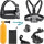 Accesoriu Camere video AKASO Kit accesorii 7 in 1 SYZ0013 Black